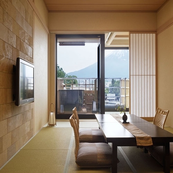【温泉◆露天風呂付客室】富士山を望む和室１２畳